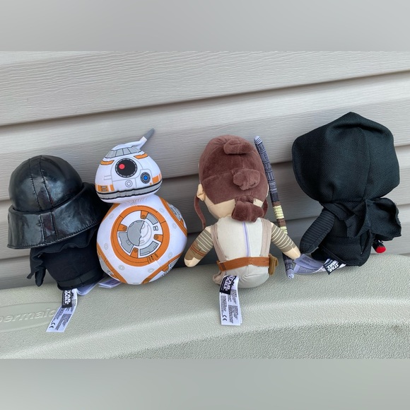 Starwars stuffed Plushies Lot of 4 - Picture 5 of 9